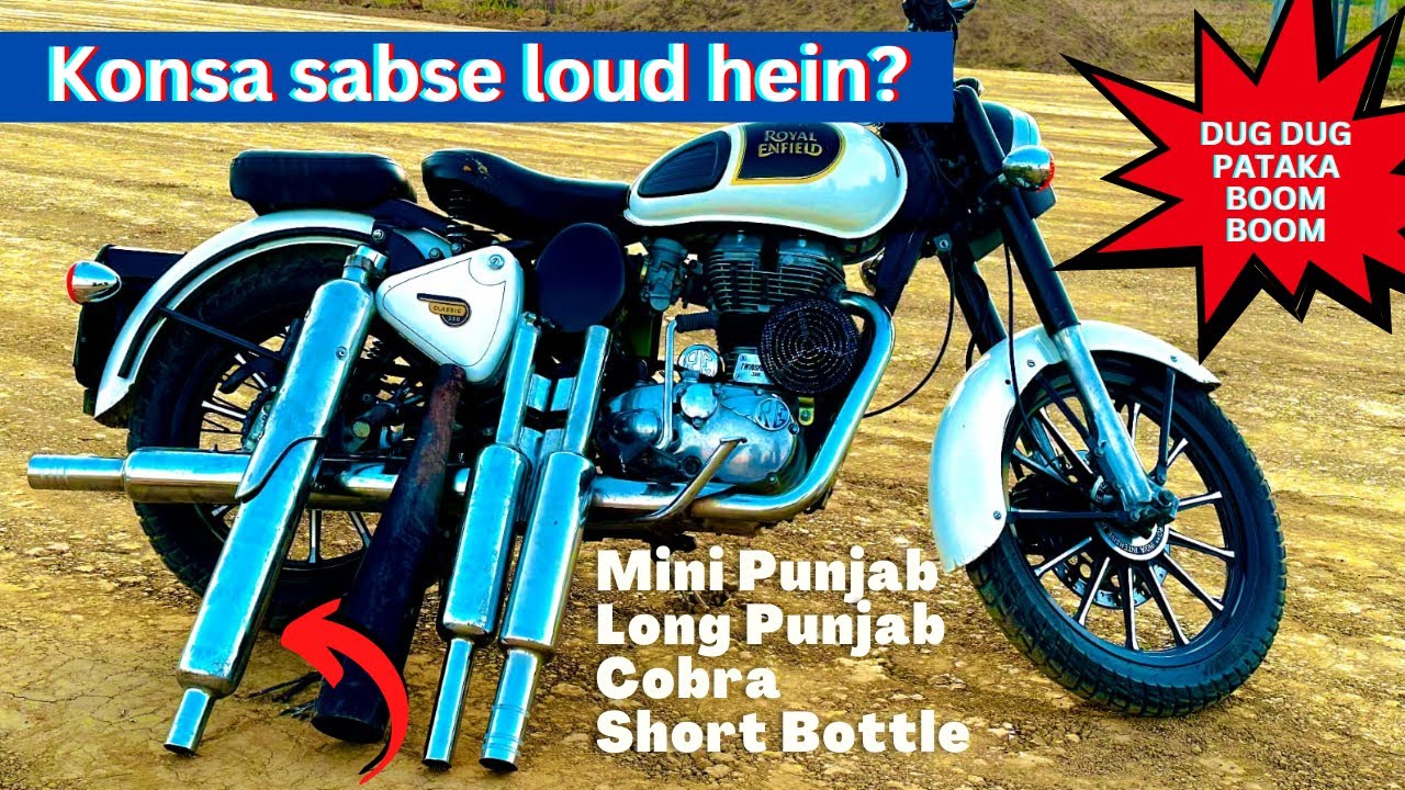 Bullet silencers sound test | Different types of silencers 🔥