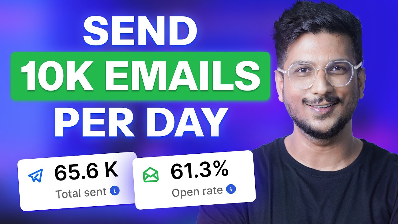 How to Send 10,000 Cold Emails Per Day (Step-by-Step Tutorial)