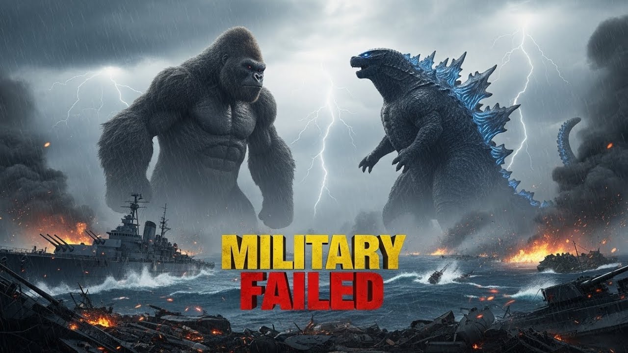 King Kong & Godzilla vs Special Forces | Ultimate Land and Sea Battle (Cinematic)