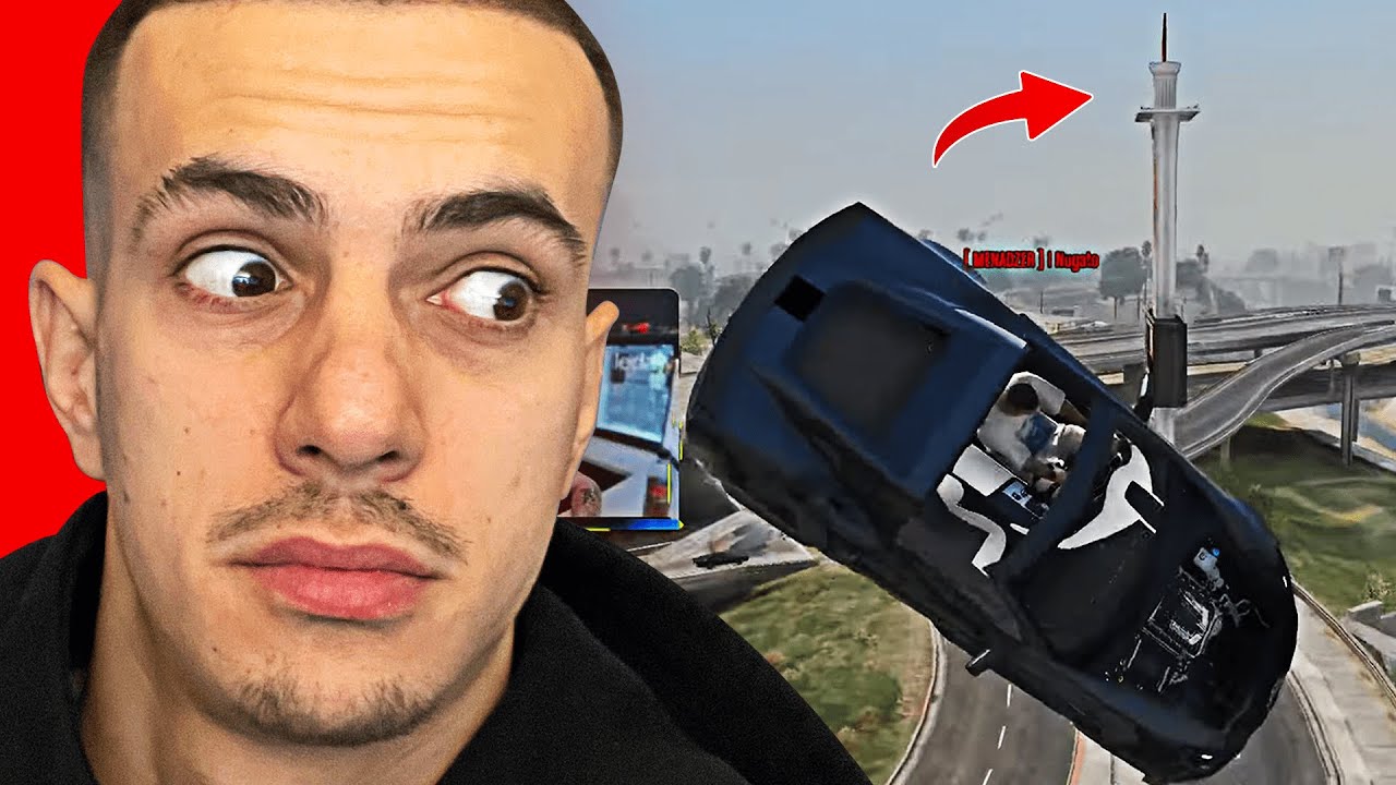 Nugato i Muky Prvi Put Skočili na BAKLJU u GTA 5? *smiješno*