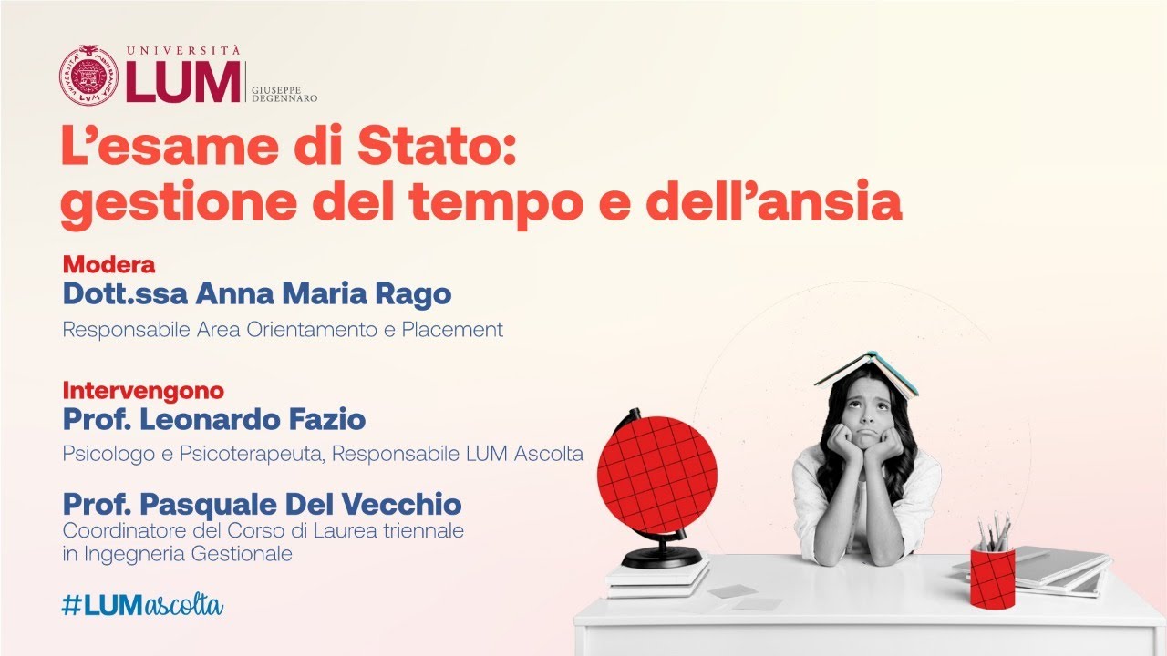 L'esame di stato: gestione del tempo e dell'ansia