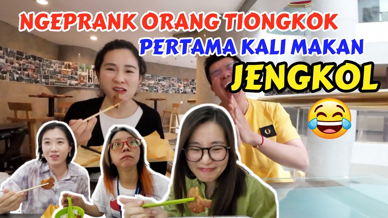 NGEPRANK ORANG TIONGKOK MAKAN JENGKOL 🇮🇩