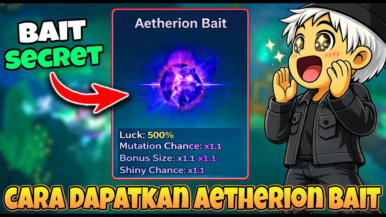 CARA MENDAAPATKAN AETHERION BAIT DAN PENJELASAN LENGKAP NEW UPDATE FISH IT HARI INI