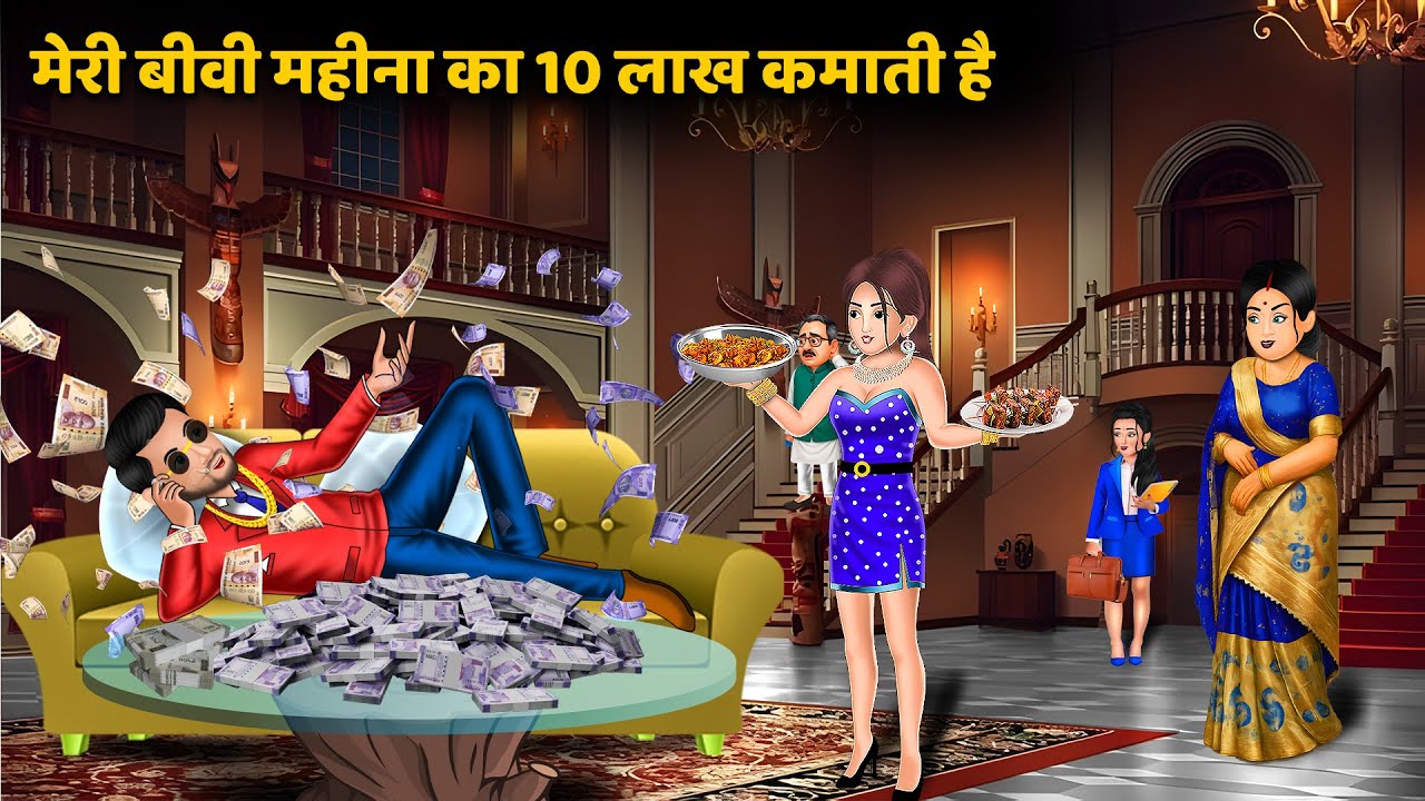 मेरी बीवी महीना का 10 लाख कमाती है | Hindi Kahani | Saas Bahu Ki Kahaniya | Best Story