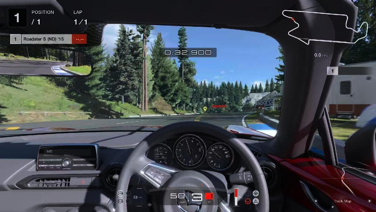 Playing gran Turismo