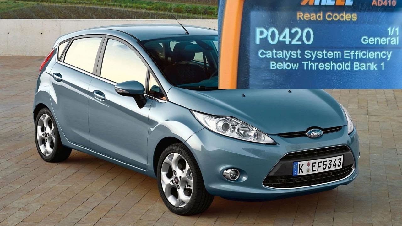 Ford Fiesta MK7, код P0420: проблемы с выхлопной системой