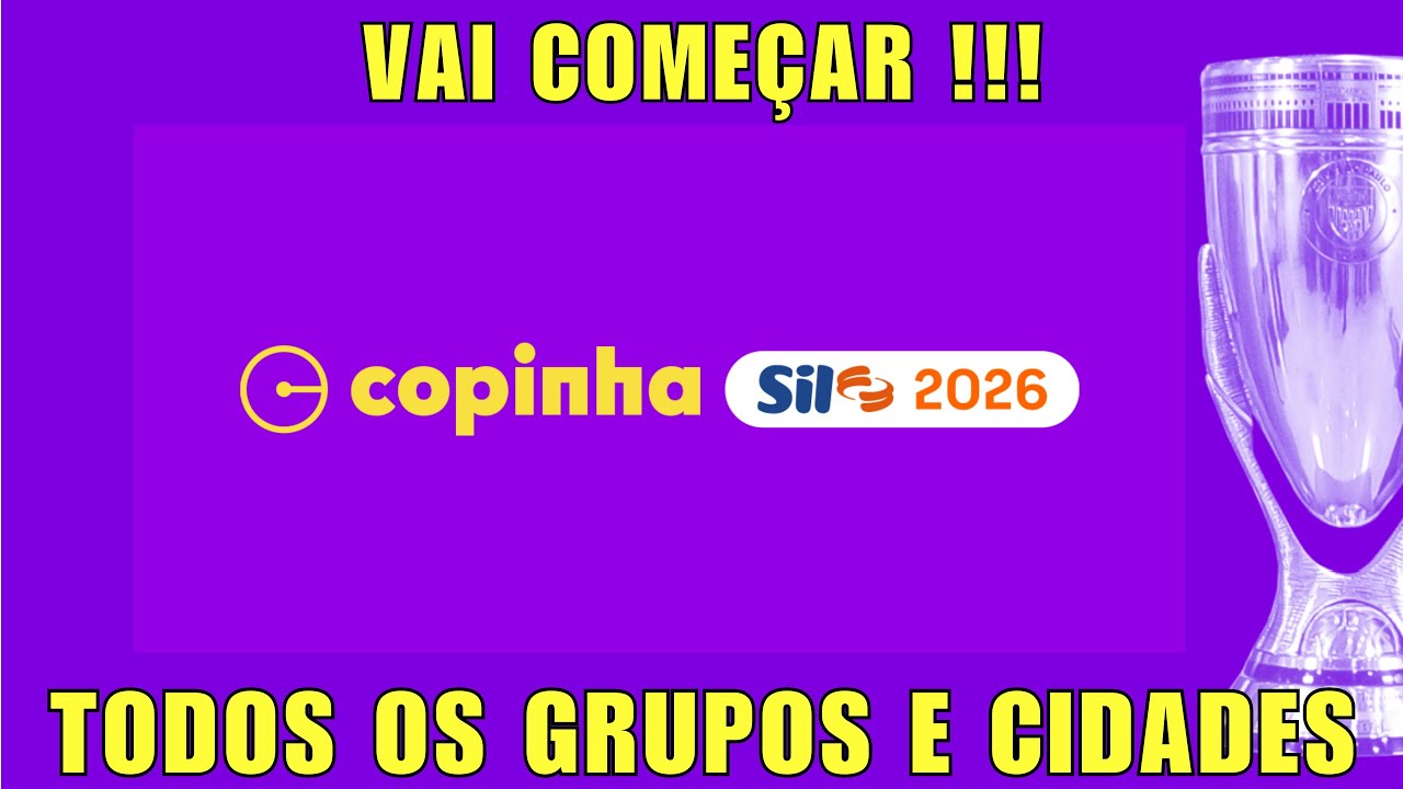 Copinha 2026: Todos os Times, Grupos e Cidades Sedes