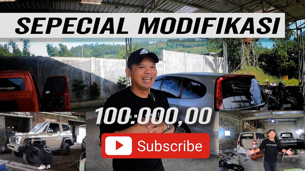 MODIFIKASI L300 , MODIFIKASI FEROZA , suzuki carry pick up sepecial 100.000 suscriber