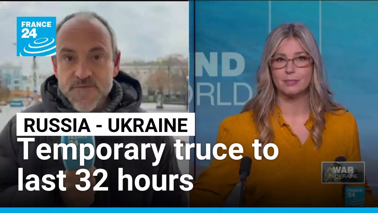 Russia and Ukraine trade strikes before temporary ceasefire &bull; FRANCE 24 English