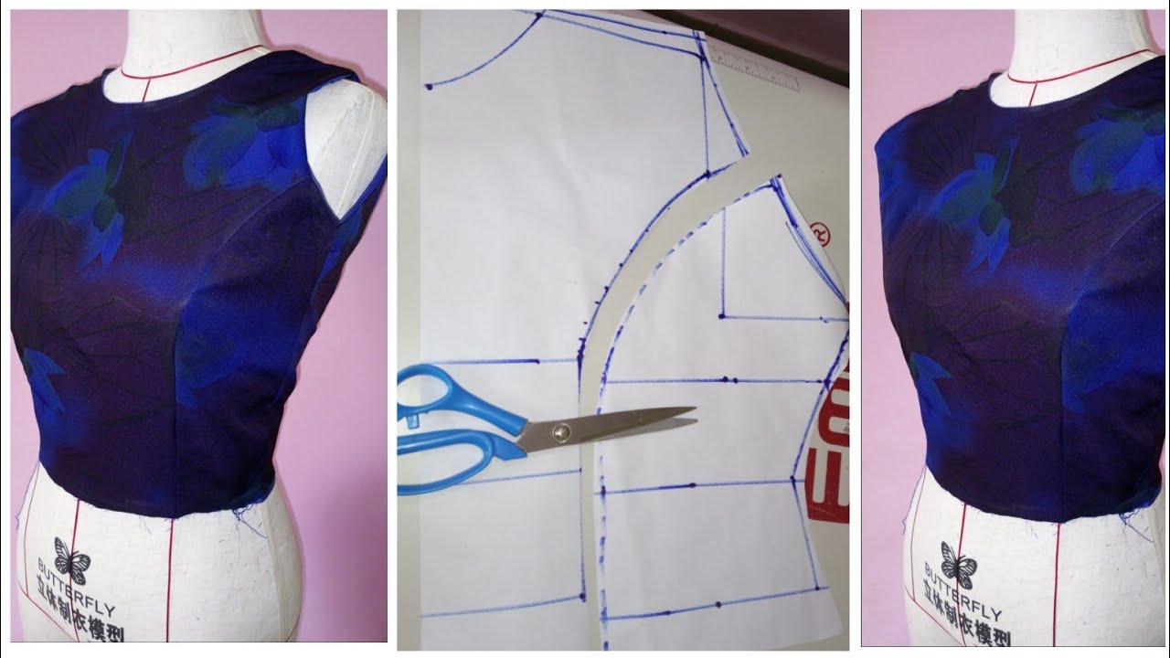 How to cut and sew a Classic Princess Dart Top