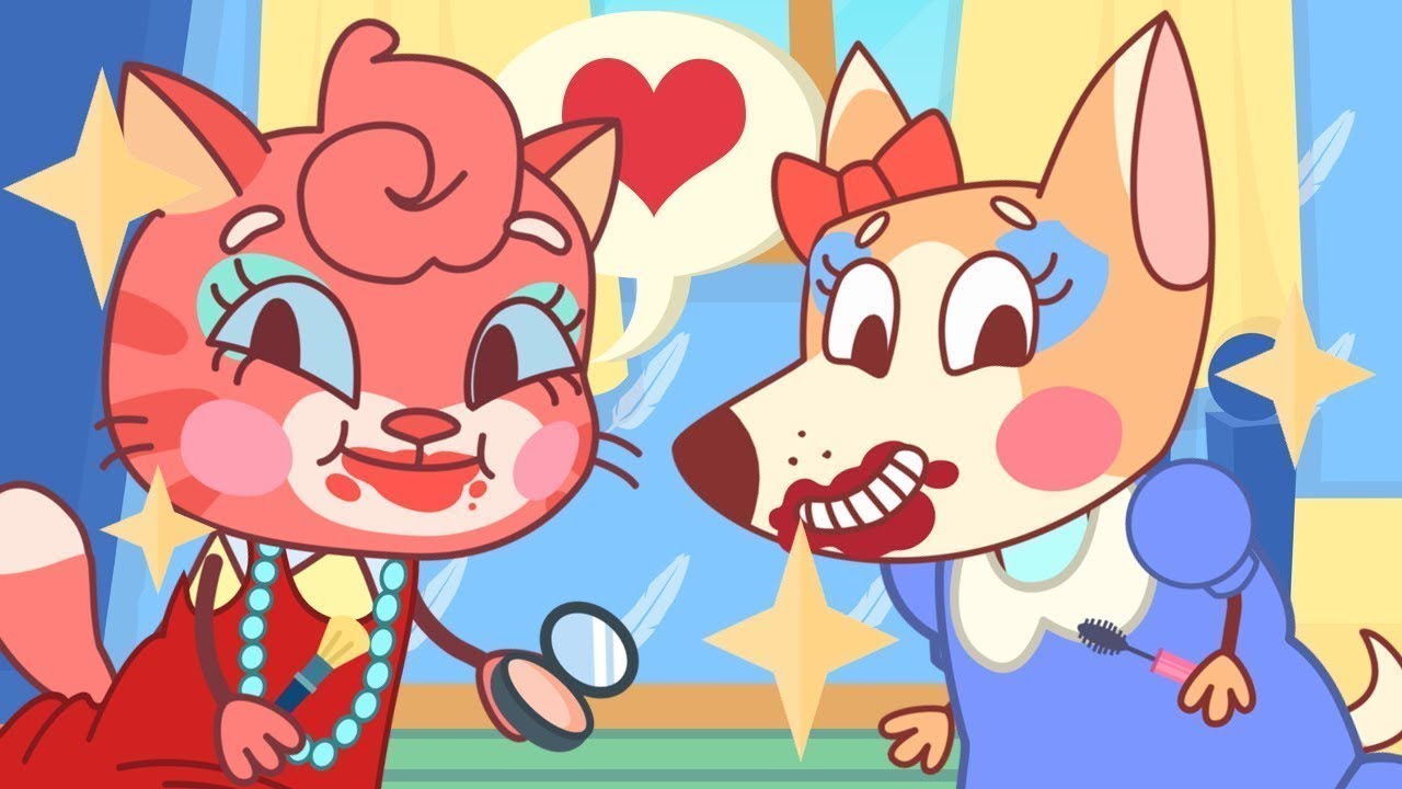 Chat Famille Et Amis - Nouveau Dessin Anim&eacute; Dr&ocirc;le Pour Les Enfants, B&eacute;b&eacute; #13