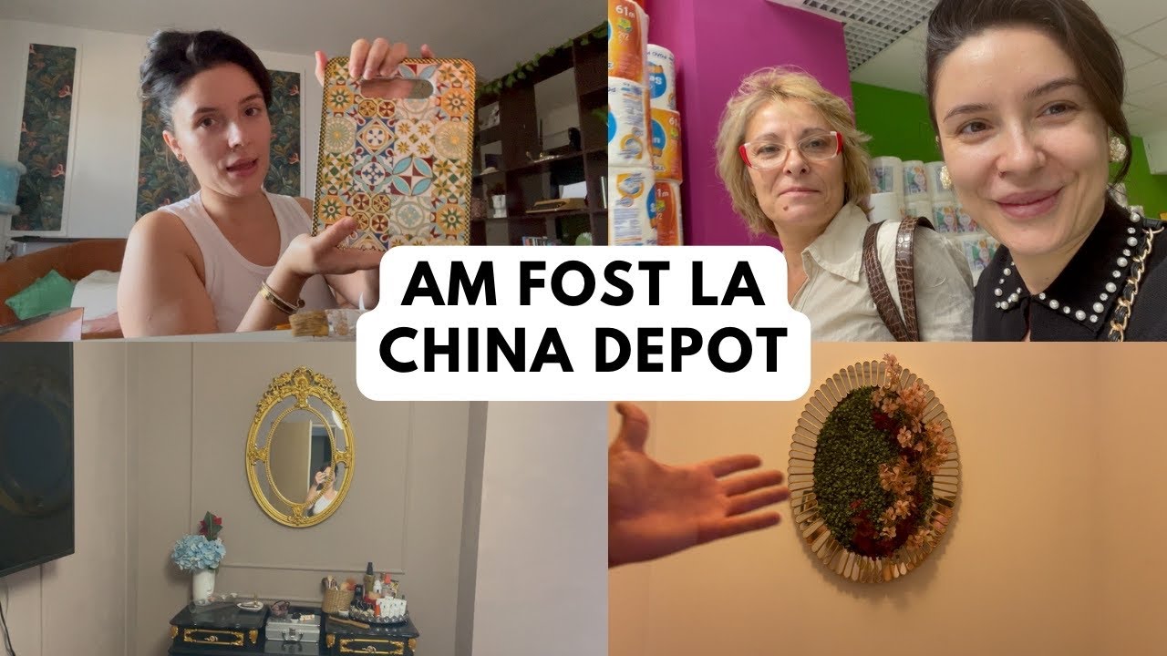 Daily Vlog | Haul China Depot | Haul Jumbo | Diy cel mai frumos tablou |