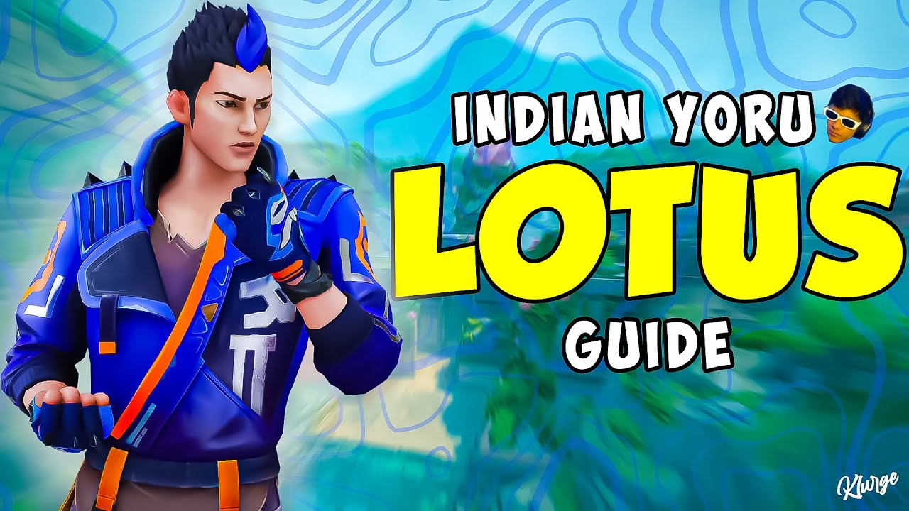 INDIAN YORU LOTUS Lineups Guide | *GOD* Flash & TP combo 🔥 | Yoru Valorant