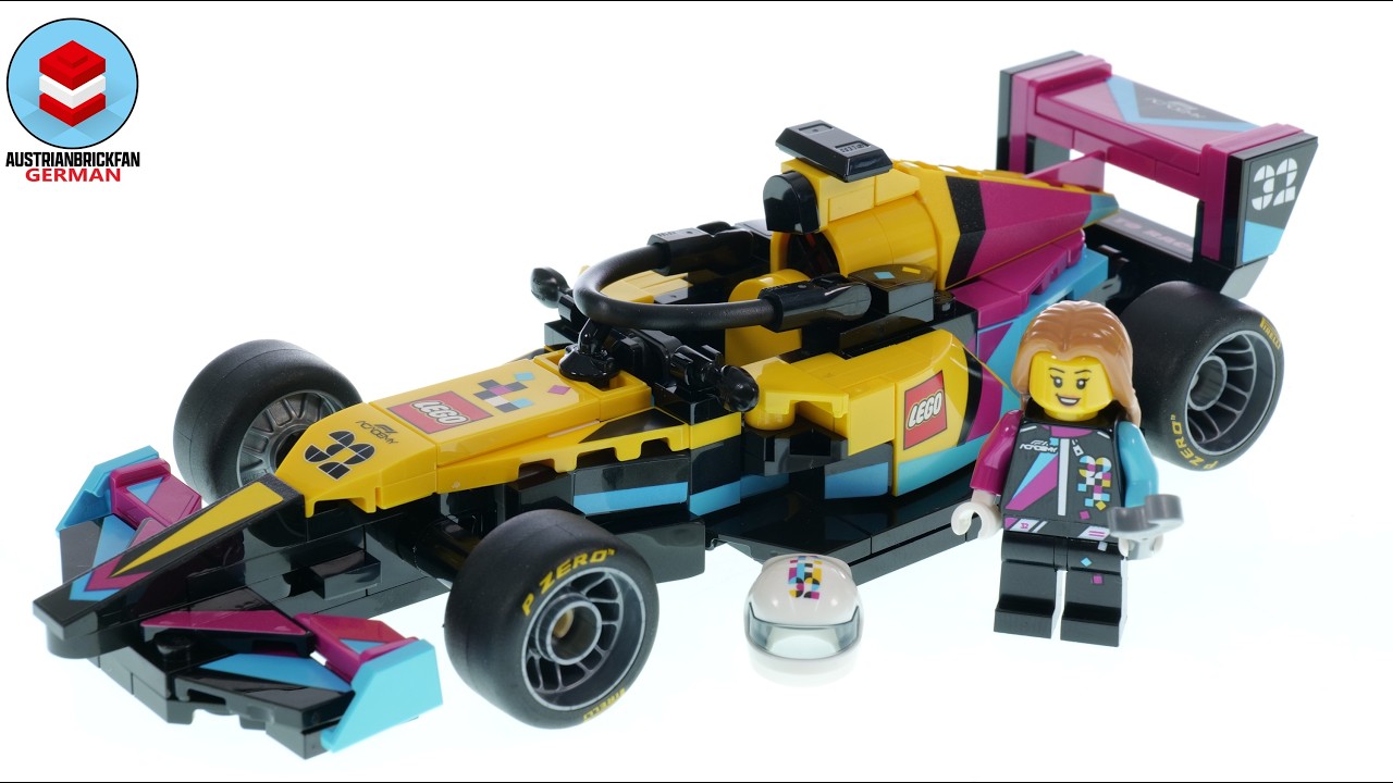 F1 Academy LEGO Rennwagen - LEGO Speed Champions 77258 Speed Build