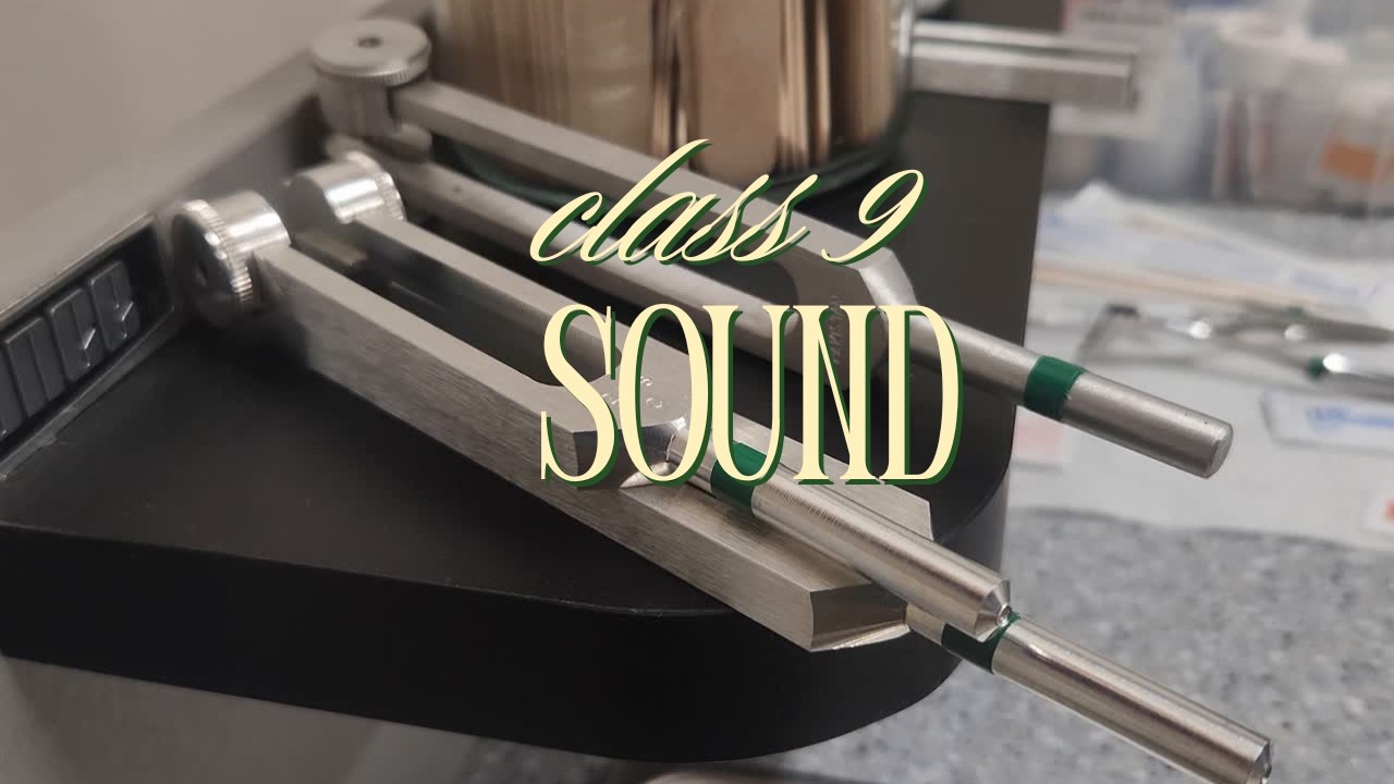 Sound is a mechanical wave. Learn its characteristics and solve numerical for Class 9 Physics.
