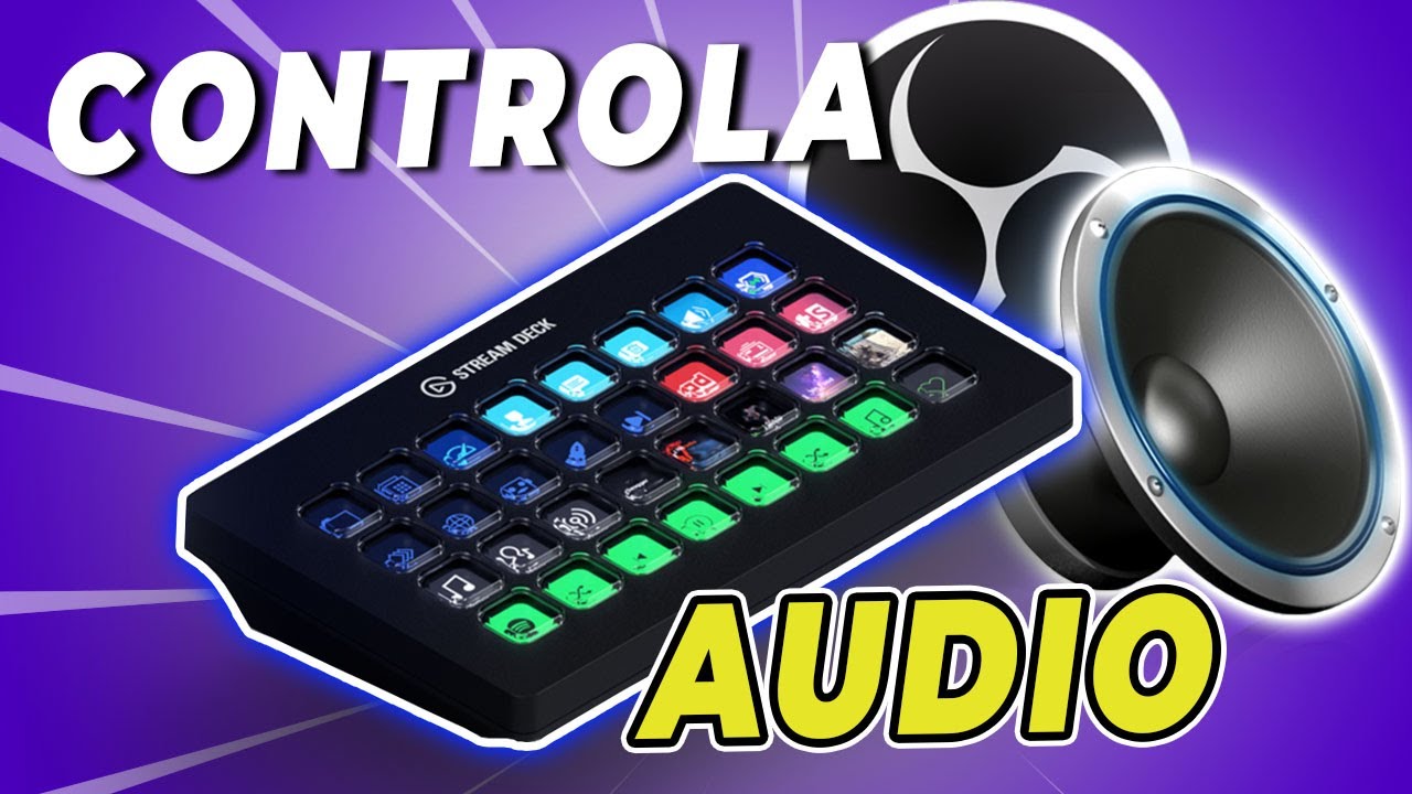 Como Controlar el AUDIO con Stream Deck de @elgato