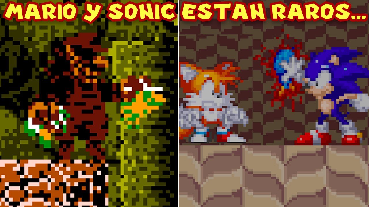 MARIO Y SONIC ESTÁN RAROS... (SON .EXE) - 2 Juegos.EXE con Pepe el Mago