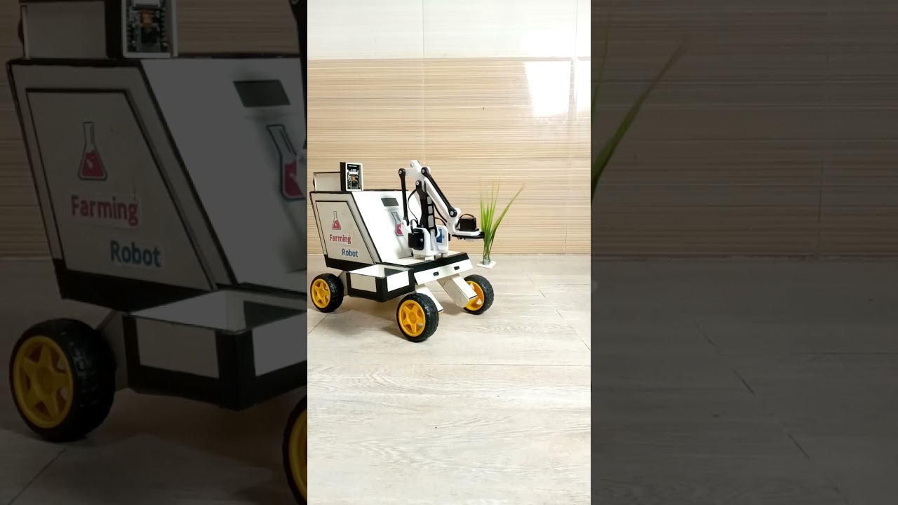 Farming robot. Experiment Lab BD. #arduino #robotics
