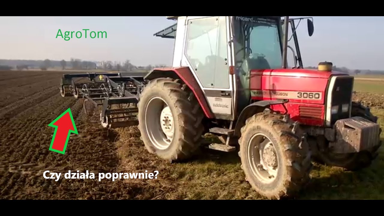 Massey Ferguson 3060 & AgroTom Czy wały działają poprawnie?