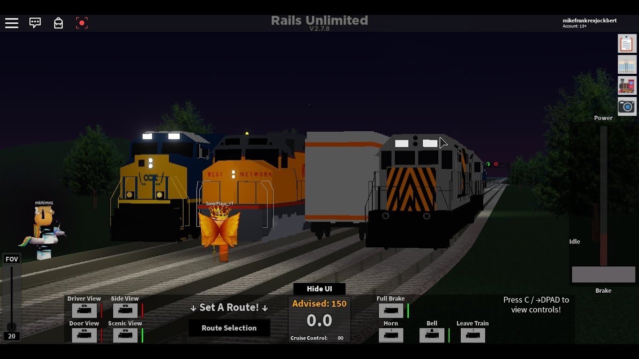 ROBLOX: rails unlimited new trains updates (read description)