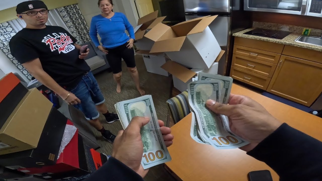 😬 Buying Sneakers In A Stranger’s Hotel Room…Gone Wrong!