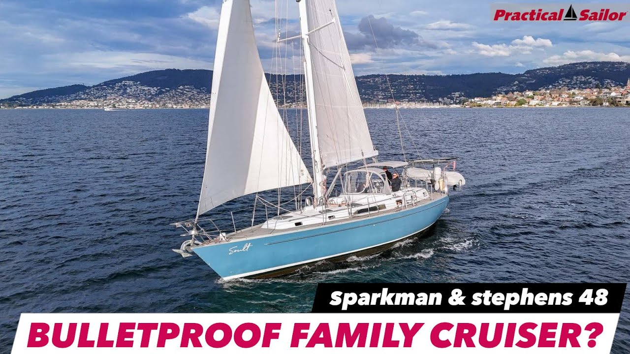Обзор круизной яхты Sparkman & Stephens 48 Bluewater Cruiser | Обзор парусной яхты с центральным ...