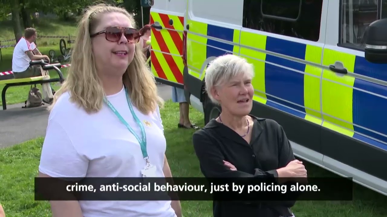 Deputy Major Kate Green and GMP at Stonleigh Park Holiday Activities Event  - Safe4Summer.