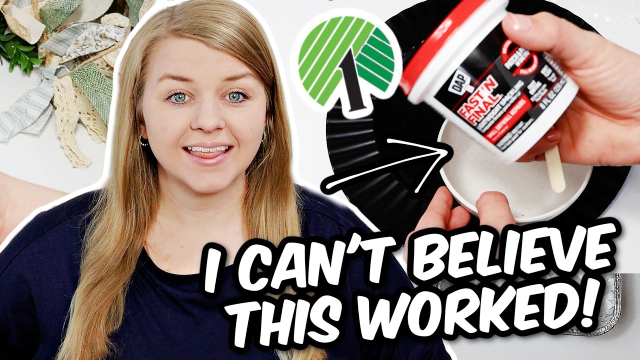 You Wont Believe How I Used SPACKLING for Dollar Tree High End DIYS 2026 | Krafts by Katelyn