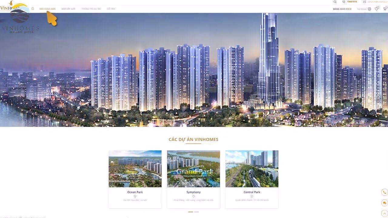 Vinhomes ocean park | Hướng dẫn sử dụng Vinhomes Online | Mua nhà Vinhomes từ xa