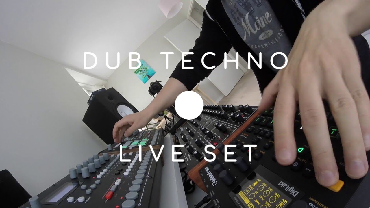 Dub techno jam || Digitakt, Rytm, Analog Four, DSI Prophet