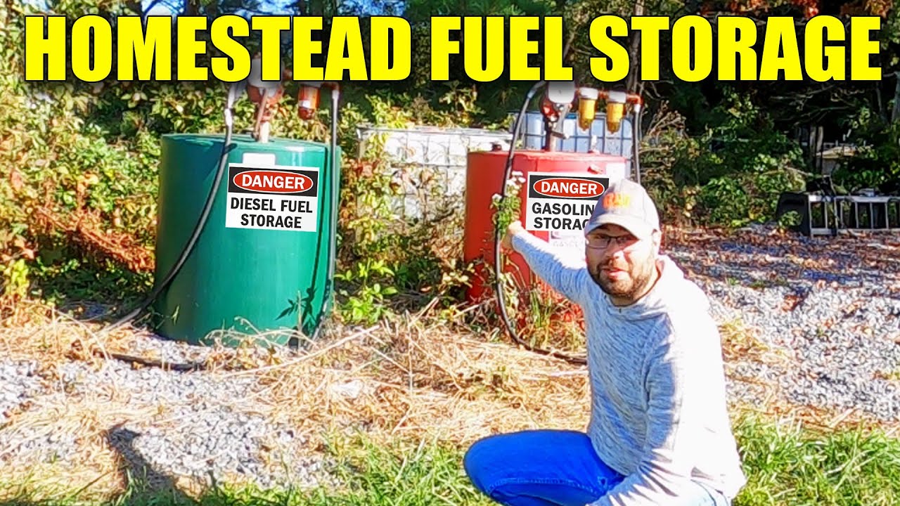 HOW I STORE FUEL AT HOME (GASOLINE AND DIESEL)