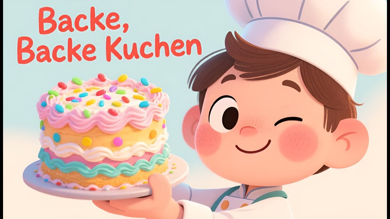 Backe, backe Kuchen - Kinderlieder zum Mitsingen und Tanzen | Die sch&ouml;nsten Backlieder f&uuml;r Kinder