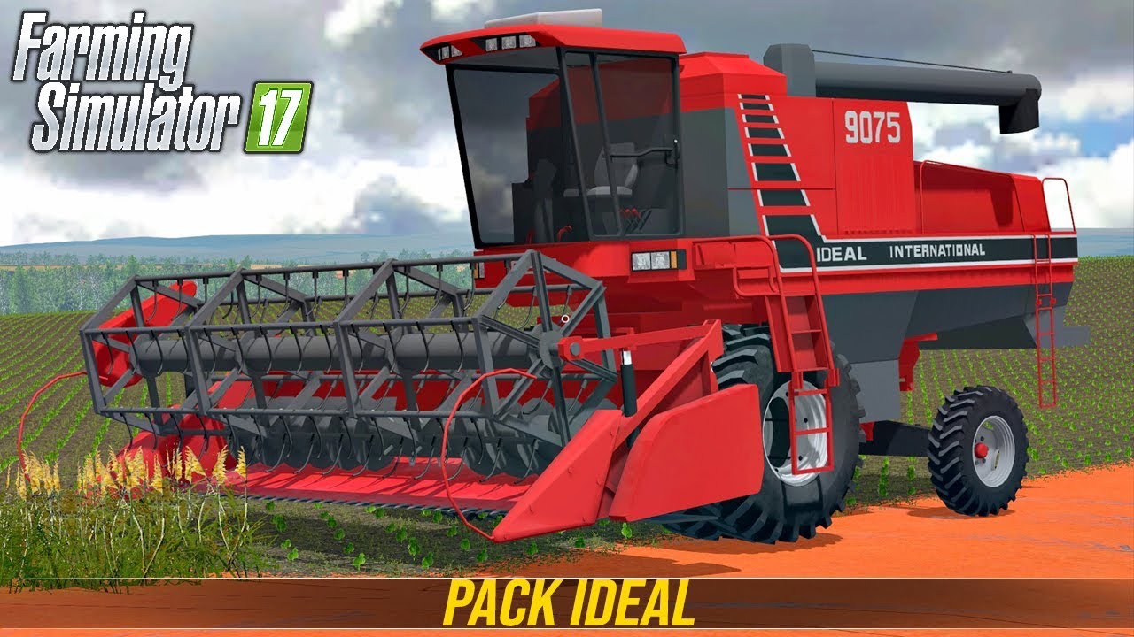 PACK DE MÁQUINAS IDEAL 9075 | Farming Simulator 17 | Paraná Oeste - Gameplay