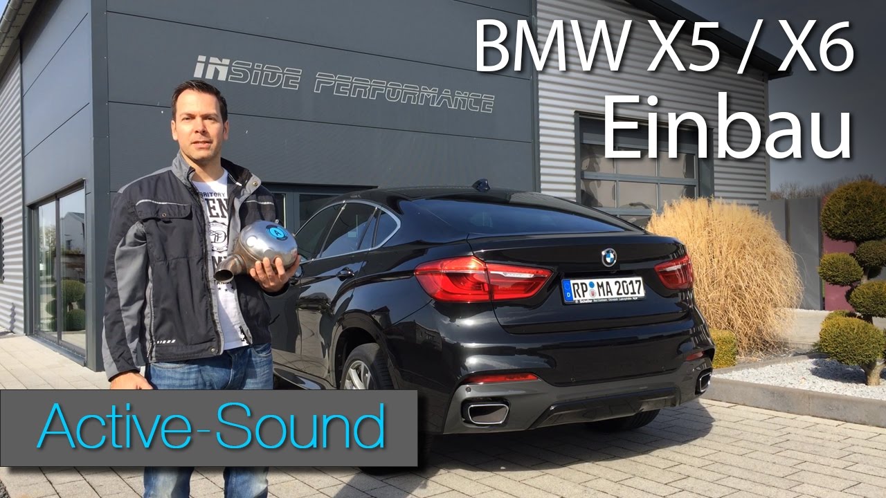 Active Sound von insidePerformance - Einbauanleitung für BMW X6 und X5 / Tutorial