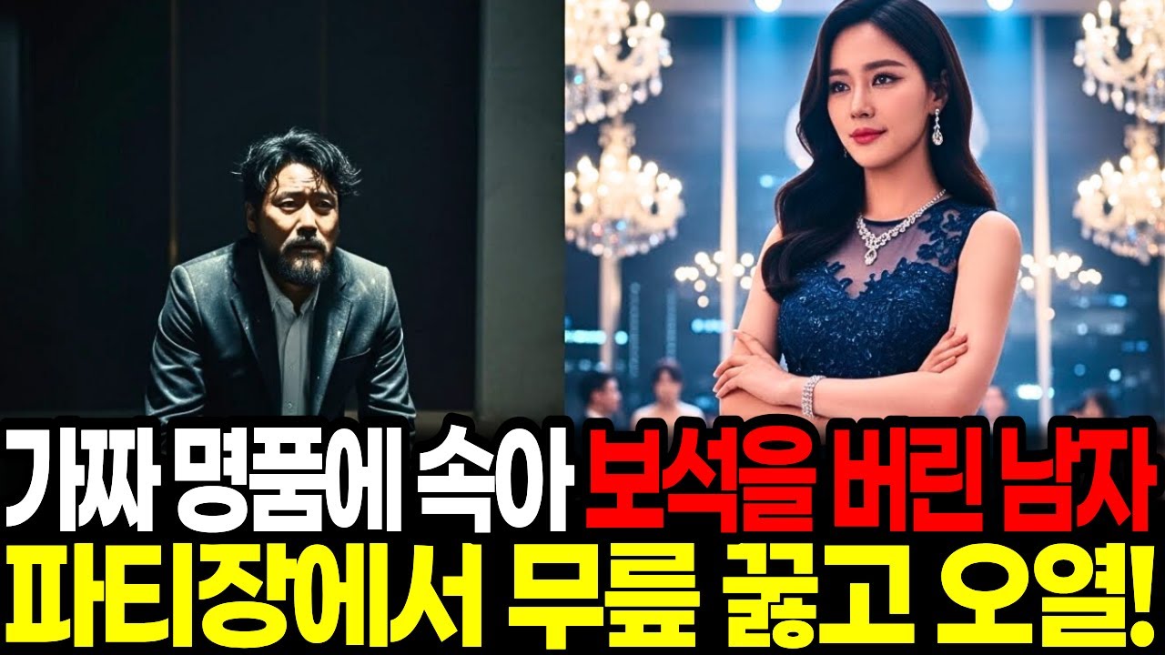 파티장에 난입해 무릎 꿇고 오열하는 전남편, 경호원 불러 끌어냈습니다