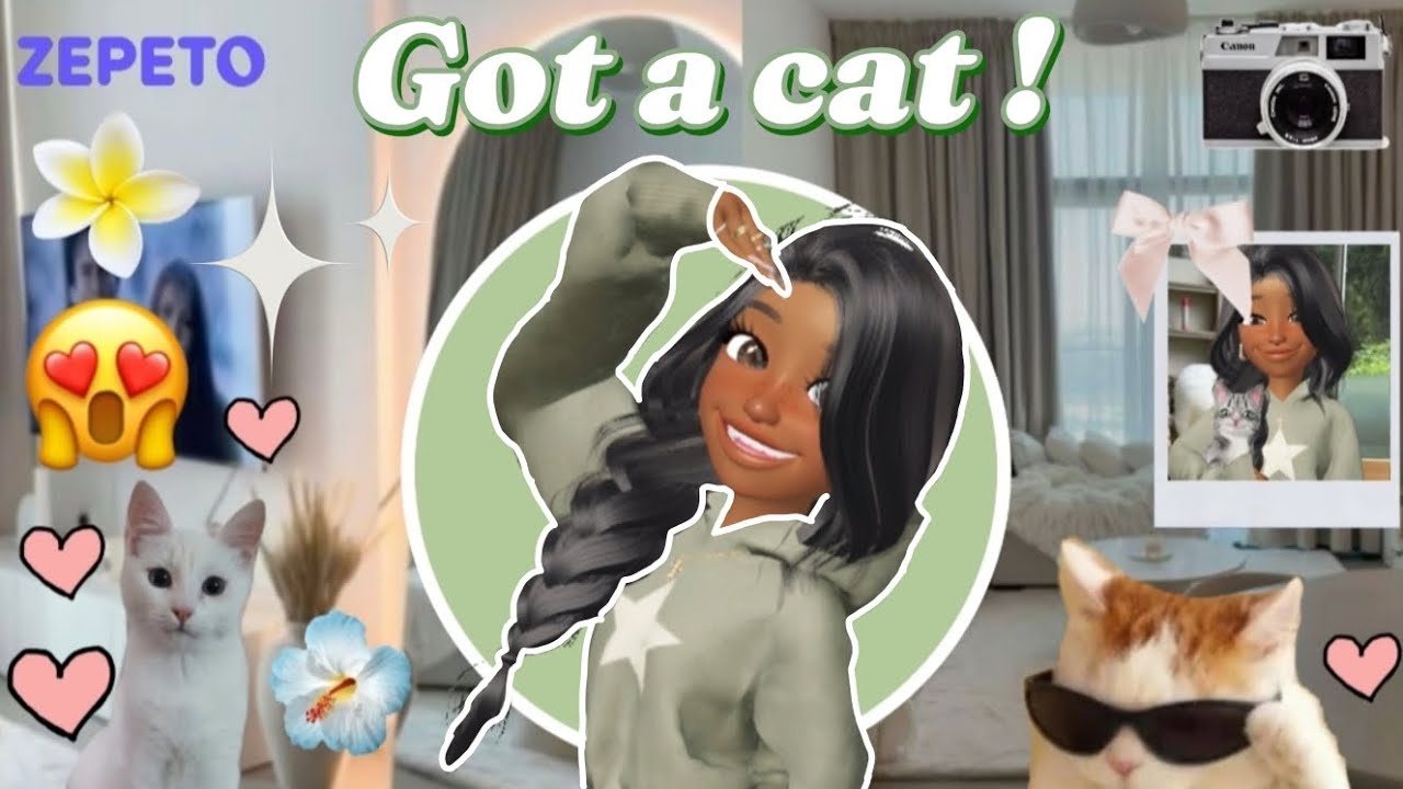Getting a cat 🙀 | zepeto rp | @Xxirisluvss