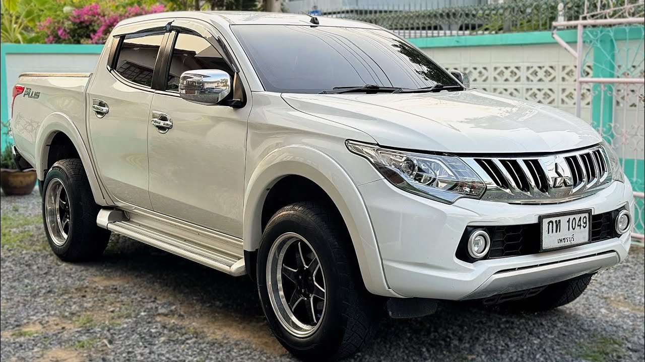 #ขายรถมือสอง ✅️✅️Mitsubishi Triton4ประตูATดีเซล ปี2017🔥🔥ขาย275,000⭐️⭐️โทร 095-448-3994 #ขายแล้วครับ