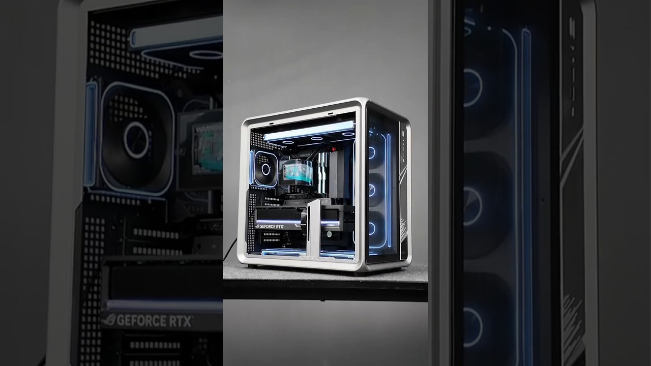 8K EXTREME DREAM GAMING PC! AMD 9950X3D2 + RTX 5090 ASTRAL + JONSBO BO400😱 #gaming #pcbuild #amd