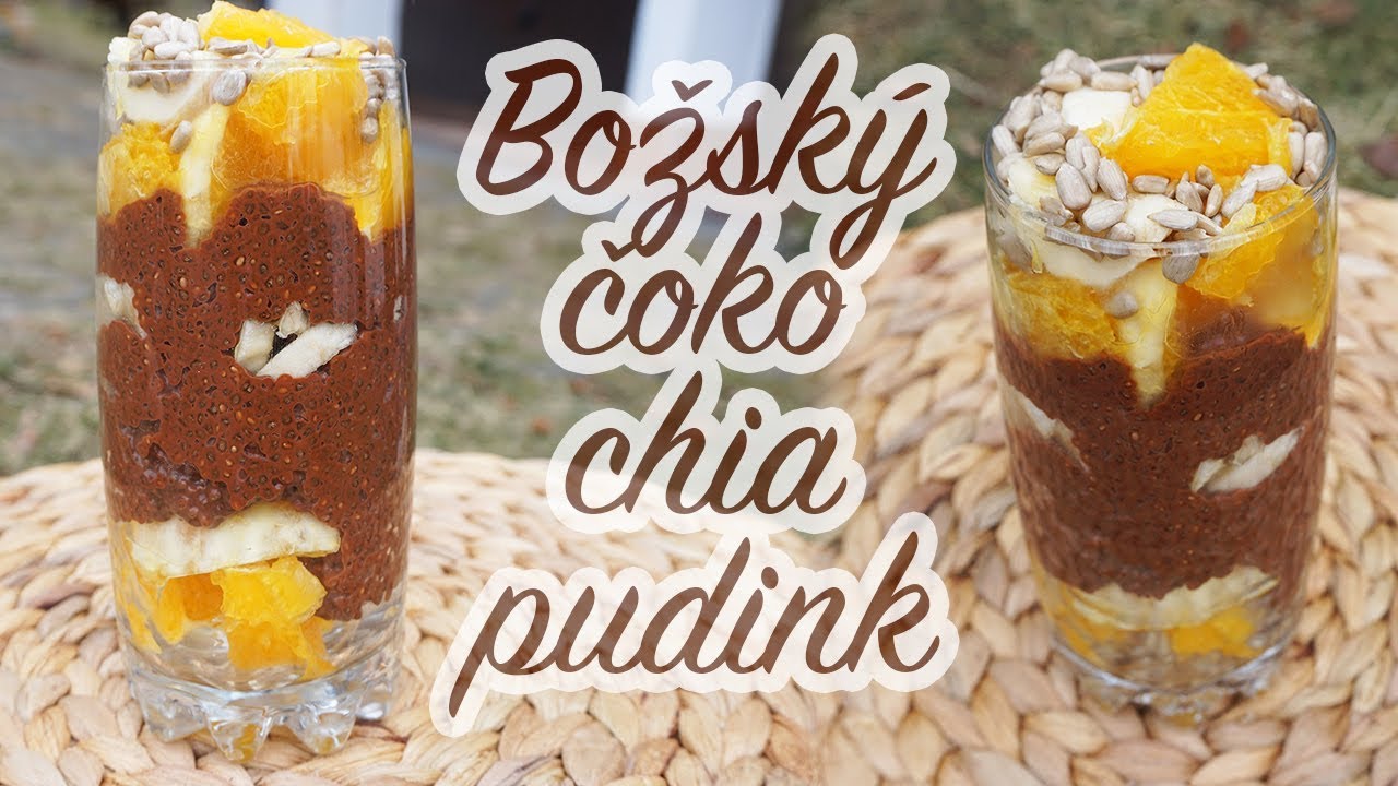 Recept na čokoládový chia pudink