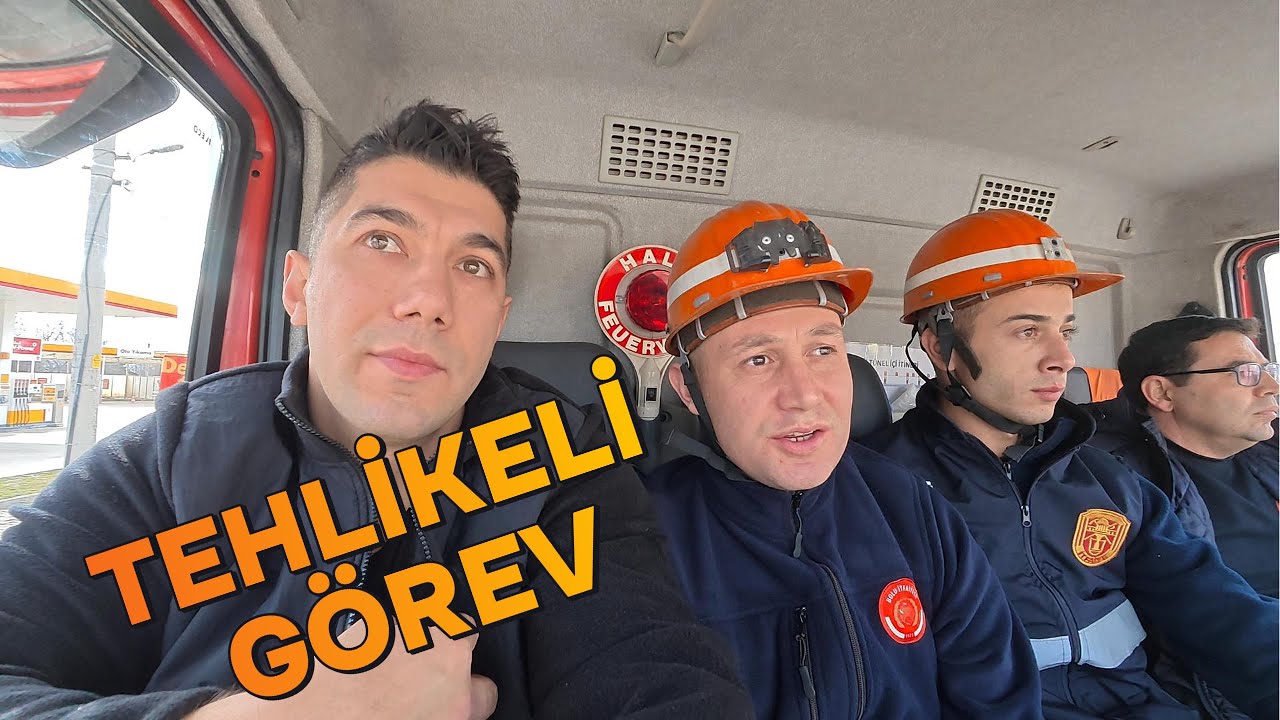 İTFAİYE İLE 1,5 SAAT