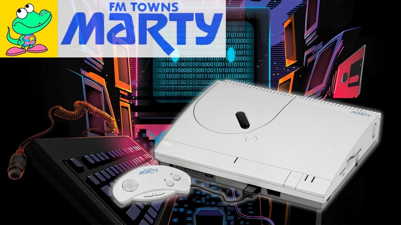 FM Towns Marty - Una consola exclusiva de Japon.(HD)