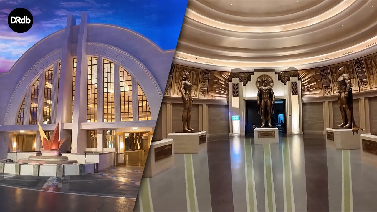 Justice League: Warworld Attacks! - Warner Bros. World Abu Dhabi (Onride POV)