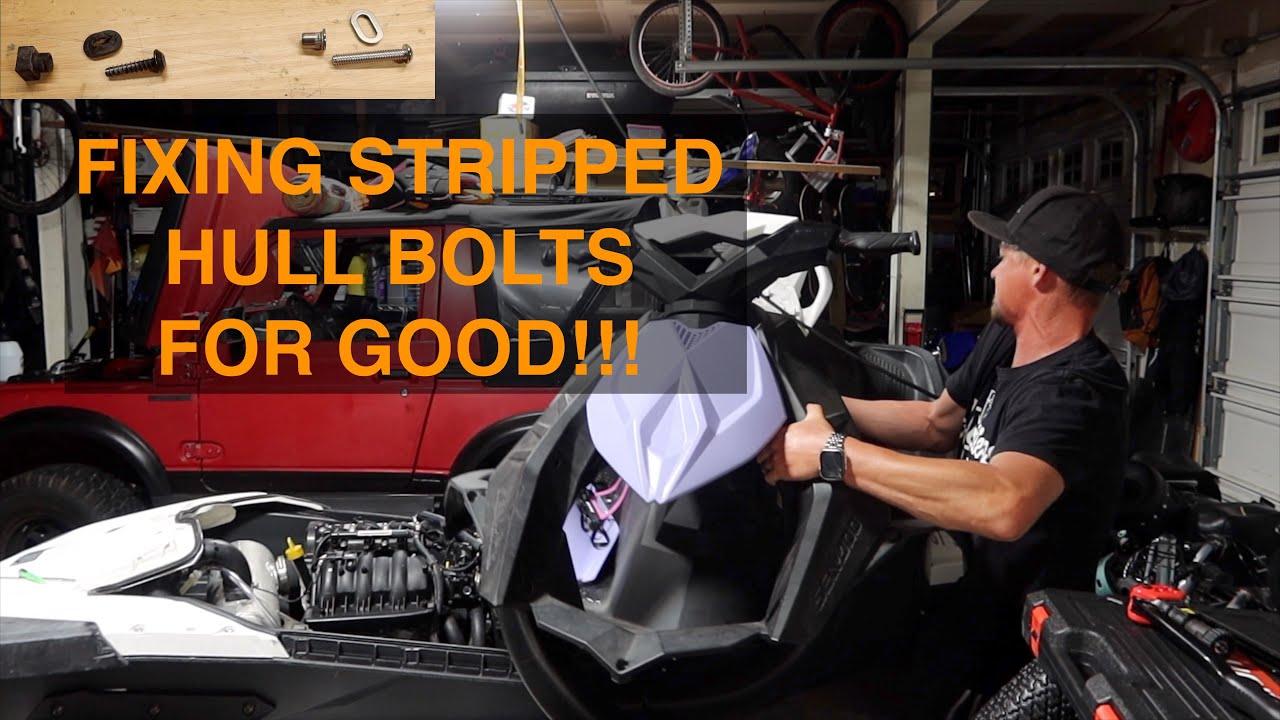 Fixing Stripped Out Screws On The Seadoo Spark For Good (Rivnut Mod)