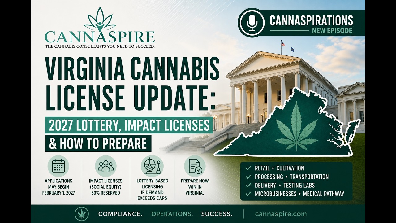 Virginia Cannabis License Update: 2027 Lottery, Impact Licenses & How to Prepare