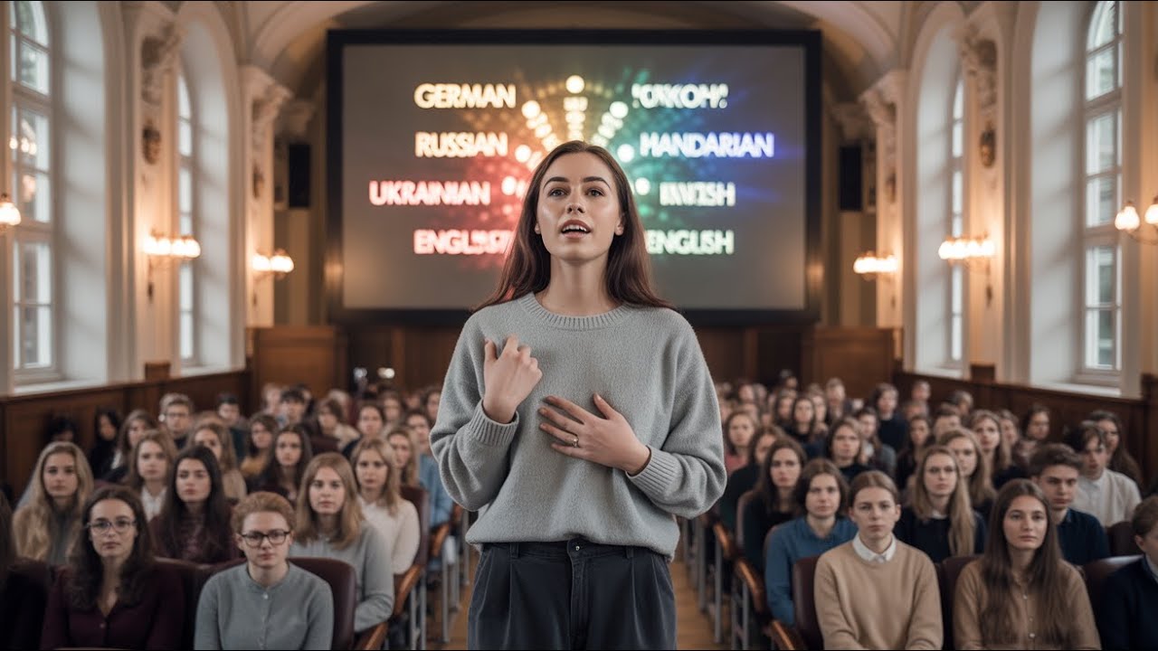 Śmiali się z jej angielskiego… dopóki nie zaczęła mówić w pięciu językach