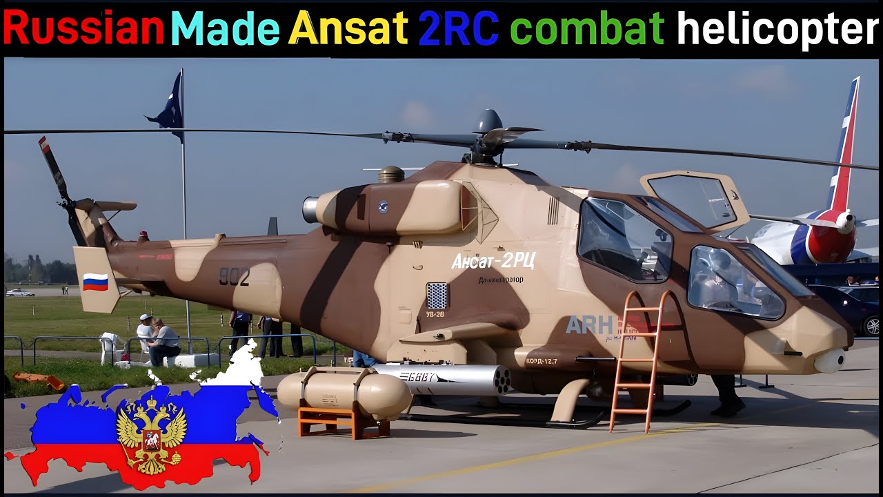 Russian Made Ansat 2RC Reconnaissance and Combat helicopter| Episode -1 #russia