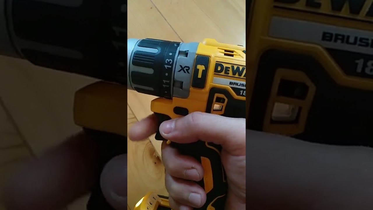 Dewalt dcd796 makes high noise when    trigger is realised. Is it normal?
