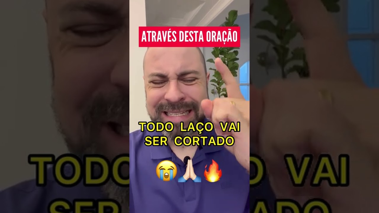 Atrav&eacute;s desta ora&ccedil;&atilde;o todo la&ccedil;o vai ser cortado 🙏🏻🥹