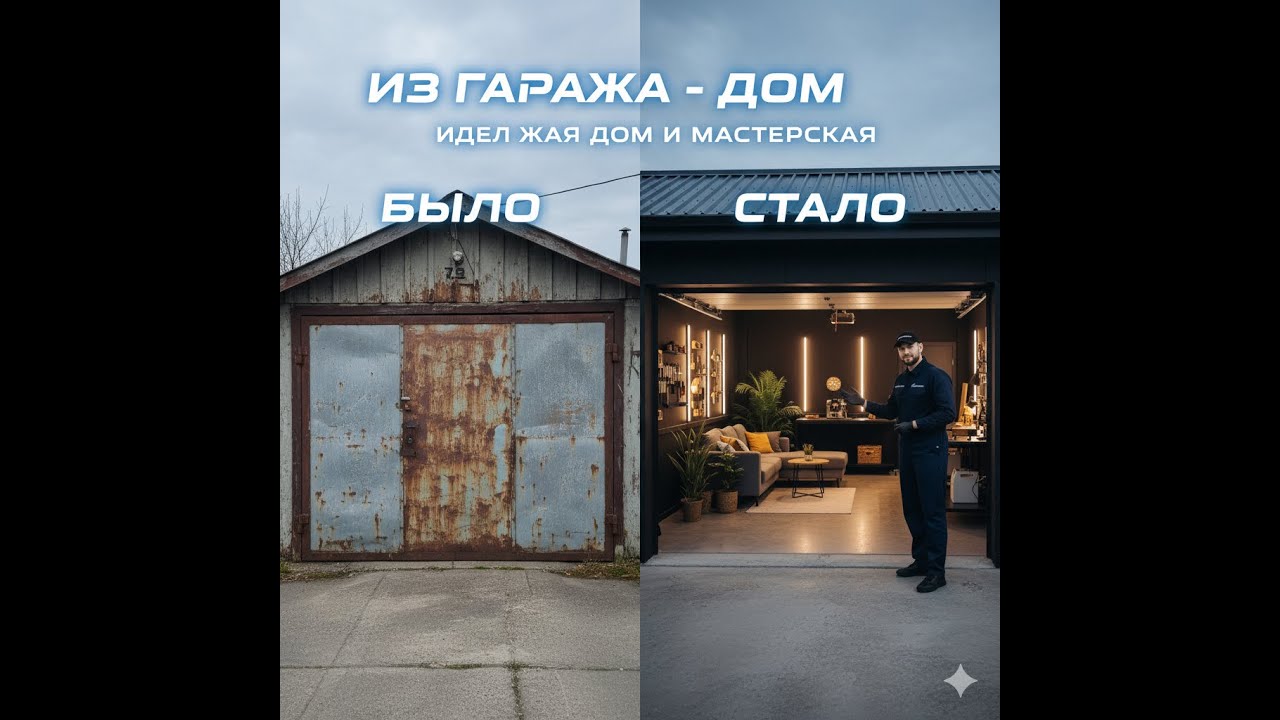 В  гостях у Дяди. Гараж мечты. Что скрывается за стальными дверями???