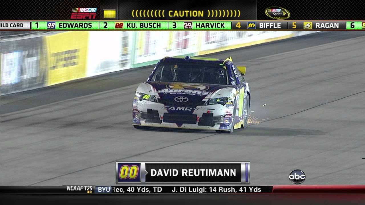 2011 R#26 Richmond 13.David Reutimann crash